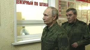 Putin visits Kursk region