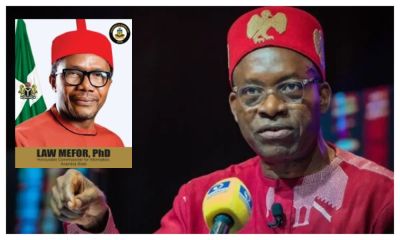 Governor Soludo and Law Mefor Pix