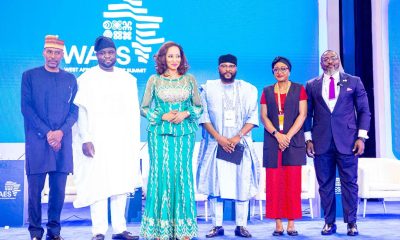 L-R: Yusuf Ibrahim Bako, International Relations and Diplomacy Department, Baze University; John Olajide, Chairman of Corporate Council for Africa; Bianca Odumegwu-Ojukwu, Minister of State, Ministry of Foreign Affairs, Nigeria; Nurrudeen Lawal Danmusa, Chairman, Constrix Limited; Obioma Asuzu, Country Economist at the Islamic Development Bank; and Tayo Aduloju, CEO, Nigerian Economic Summit Group (NESG) at the West Africa Economic Summit