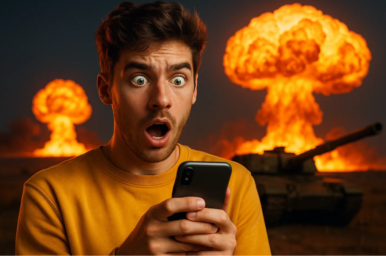 In an age where global conflicts escalate with the click of a button, World War III isn't just the subject of military analysis — it’s become a viral meme playground for Gen Z.