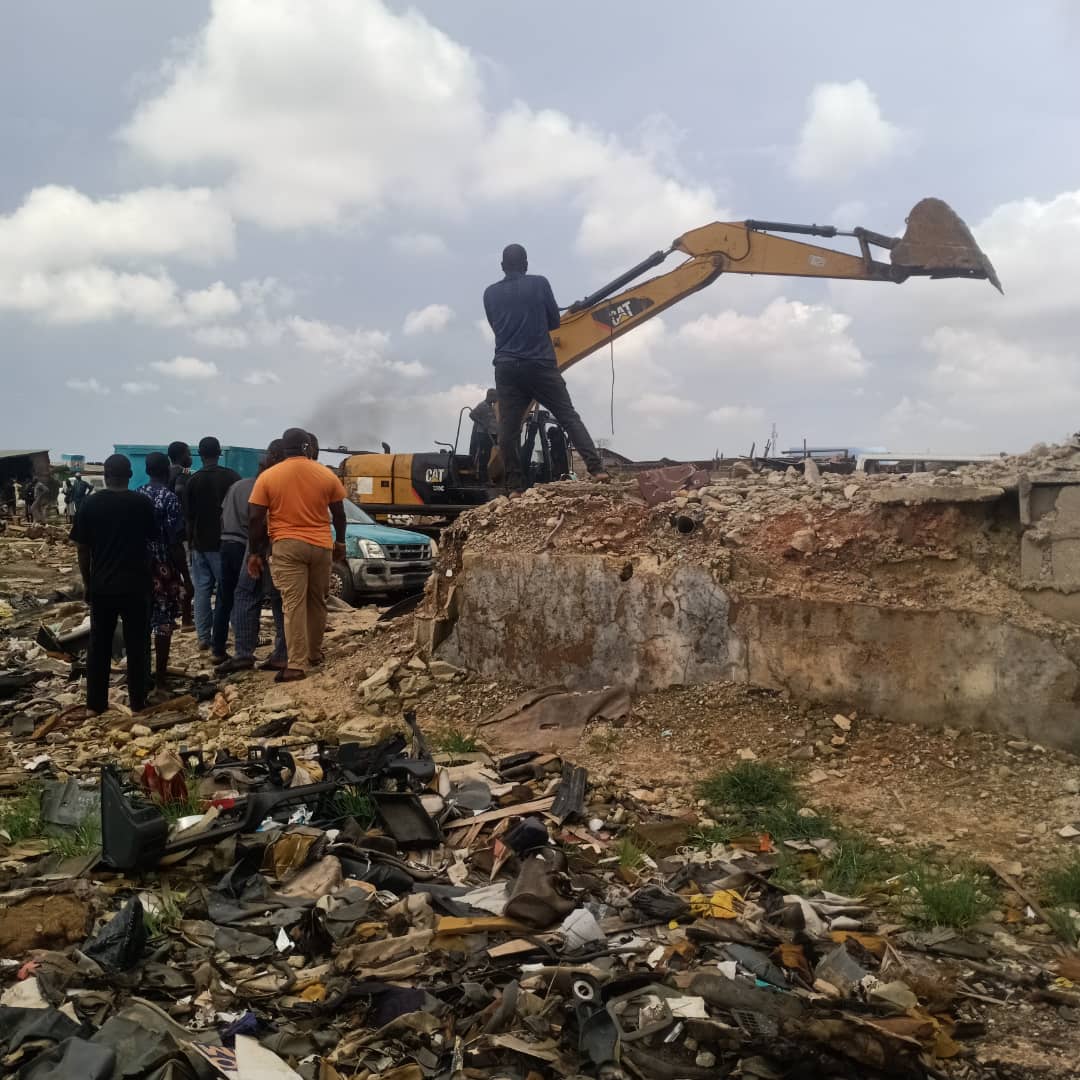 Land grabbers : Group tasks Lagos CP on incessant invasion of Owode Onirin Spare parts market