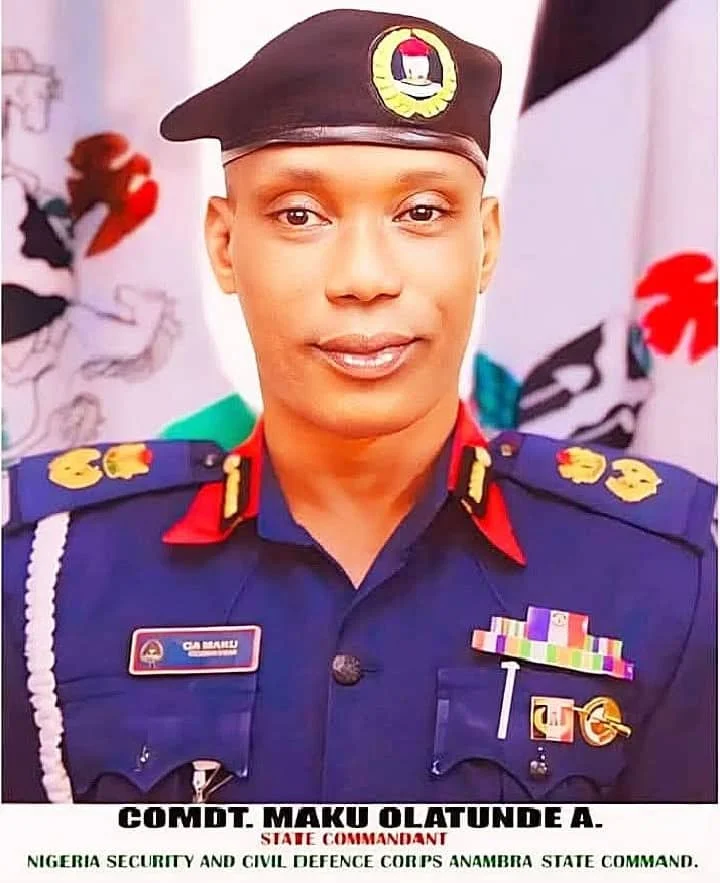 Commandant Maku Olatunde,