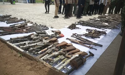FG destroys 3,867 illicit weapons