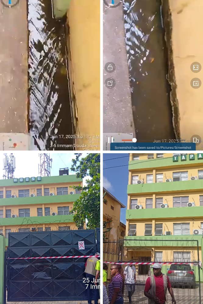 Lagos Task force seals Tapa House