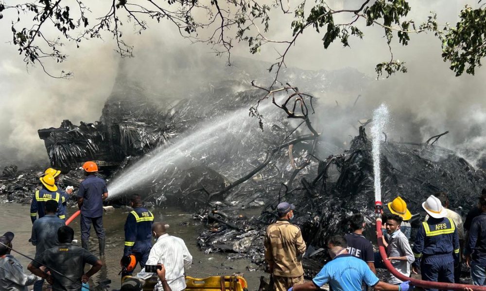 Air India Dreamliner Crashes in Ahmedabad, Over 200 Feared Dead