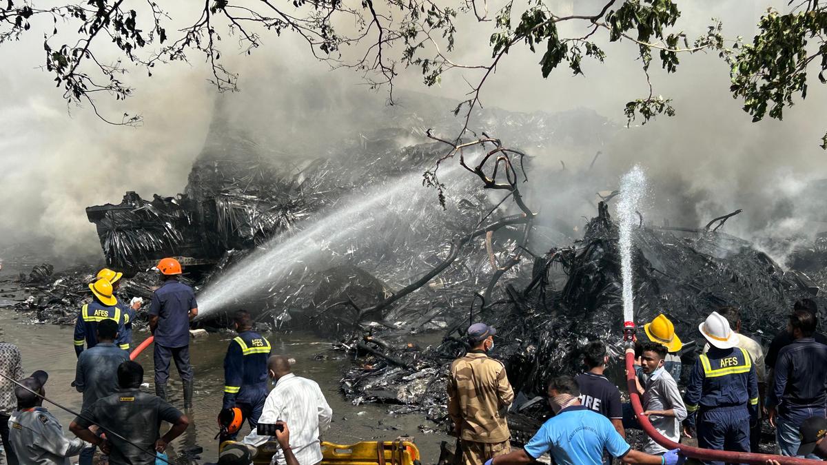Air India Dreamliner Crashes in Ahmedabad, Over 200 Feared Dead