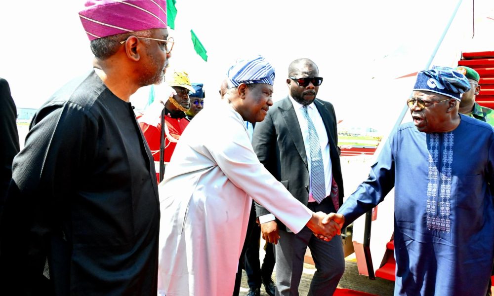 Tinubu returns to Abuja after Sallah