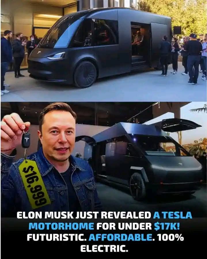 Studio Tesla Motorhome Elon Musk