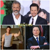 MEL GIBSON, MARK WAHLBERG, AND ELON MUSK