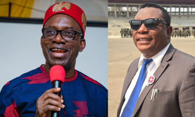 Governor Soludo and Christian Aburime Pix