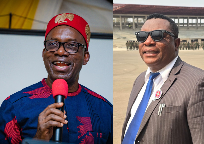 Governor Soludo and Christian Aburime Pix