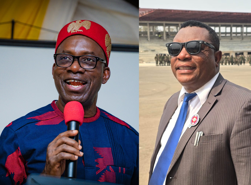 Governor Soludo and Christian Aburime Pix