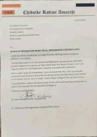 Rotimi Amaechi APC RESIGNATION Letter 