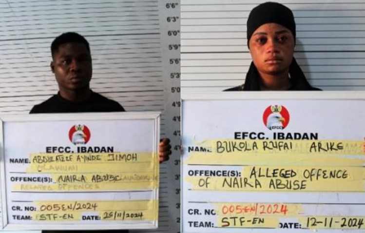 Influencers convicted for Naira abuse