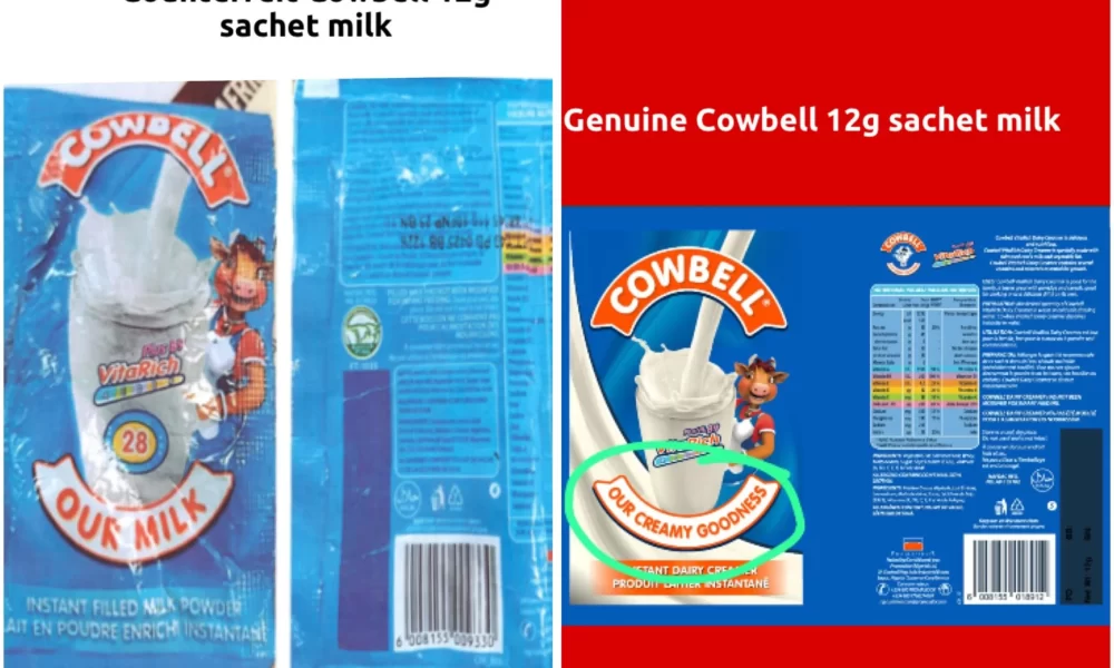 NAFDAC issues safety alert over counterfeit Cowbell milk in circulation