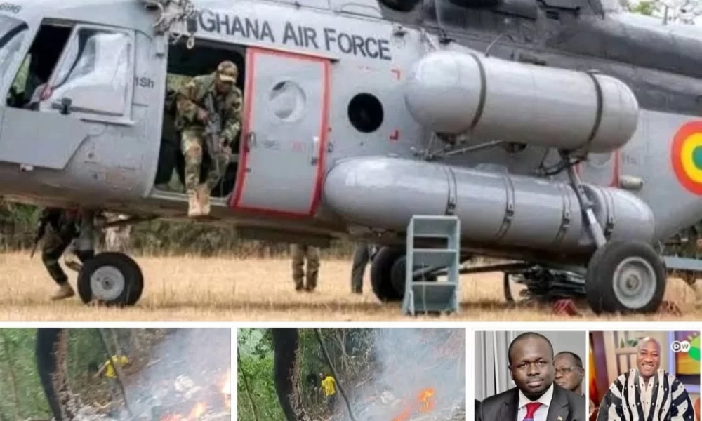 Ghana mourns as Helicopter crash claims lives of two Ministers, six others
