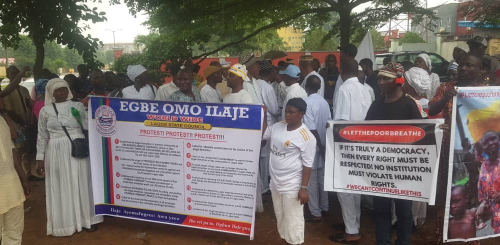 Group besieges Lagos Assembly over demolition of Ilaje Communities