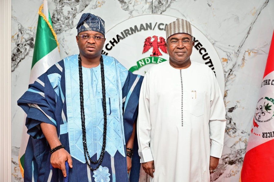 Olofin of Isheri seeks NDLEA partnership to combat drug abuse, offers land for Barracks