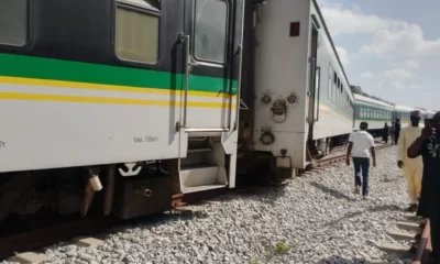 Kaduna-bound train derails near Asham, passengers escape unhurt