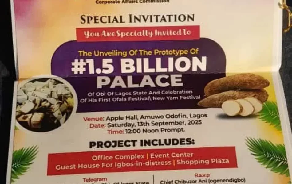 Self-Proclaimed ‘Obi of Lagos’ and his team