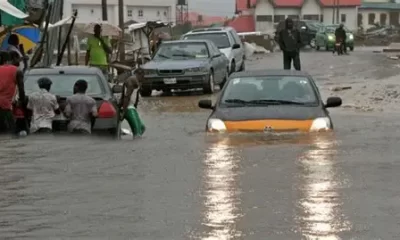 Flood Ravages Lekki, Paralyses Traffic as Residents Cry Out