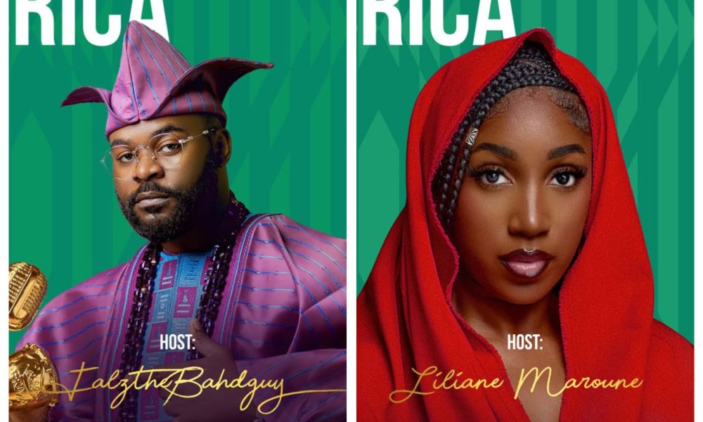 AFRIMA unveils Falz, Liliane Maroune as hosts for 9th edition in Lagos