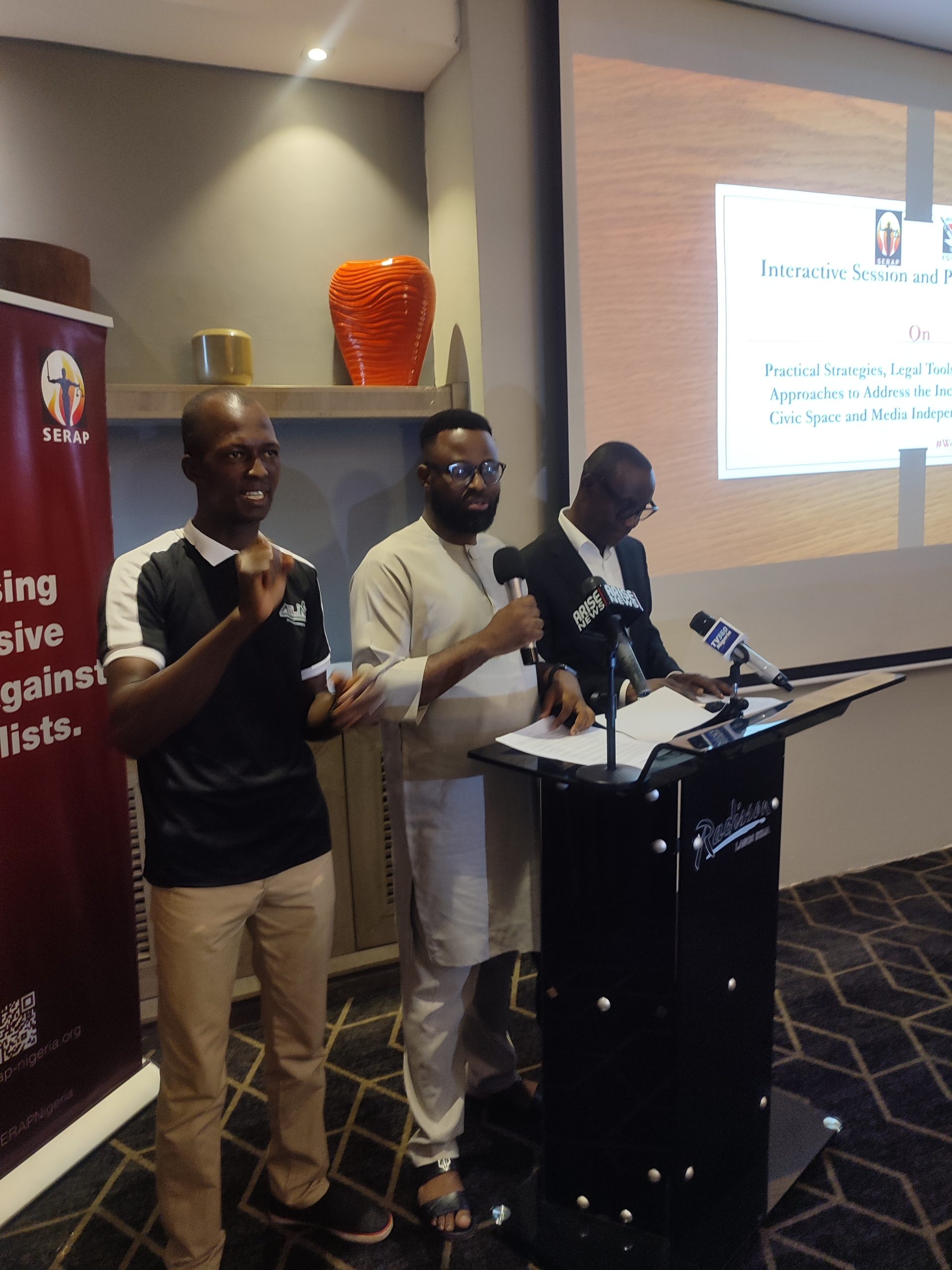 Human Rights Day: SERAP, NGE decry rising repression of journalists, activists