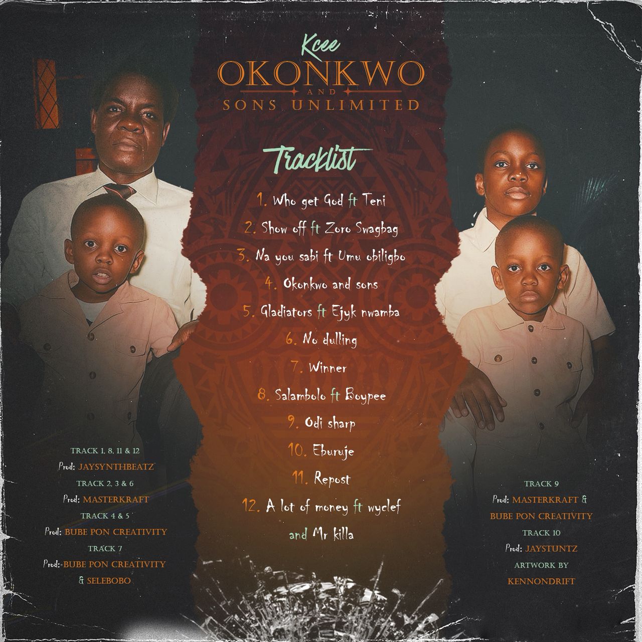 Kcee Unveils "Okonkwo and Sons Unlimited" - A Cultural Fusion of Highlife and Afrobeats