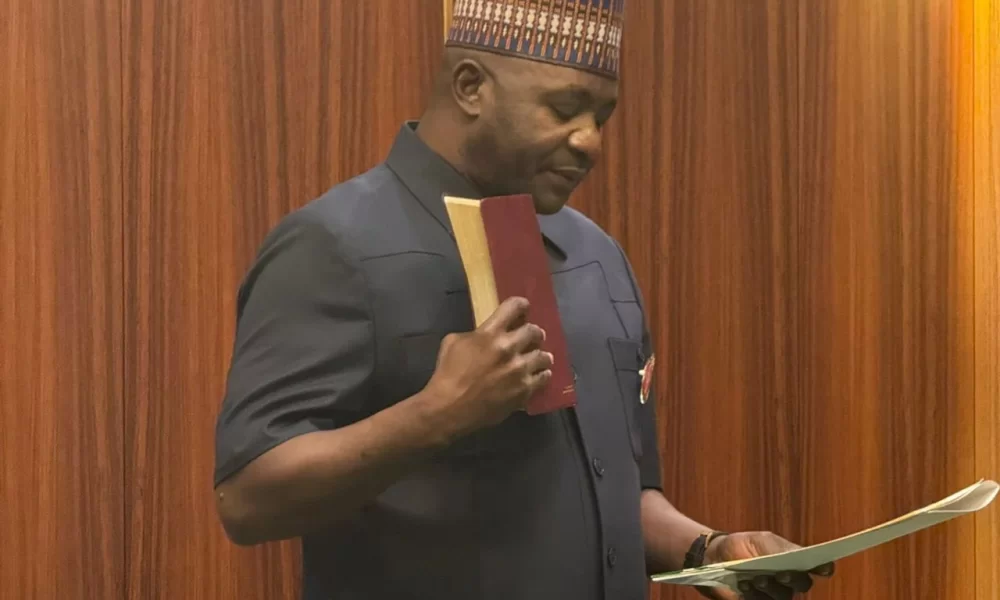 Tinubu swears in Gen. Musa as Nigeria’s new Defence Minister