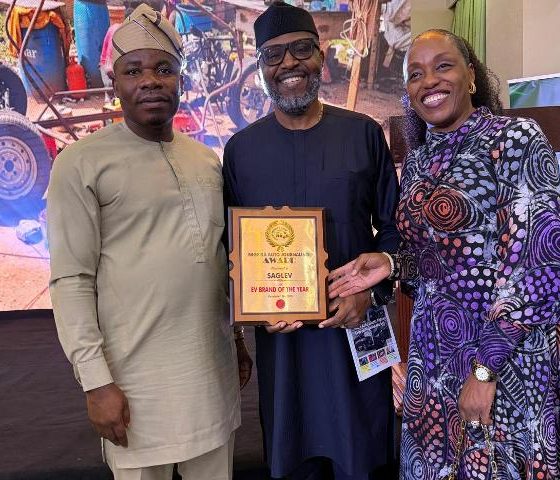 SAGLEV Clinches 2025 Nigeria EV Brand of the Year Award