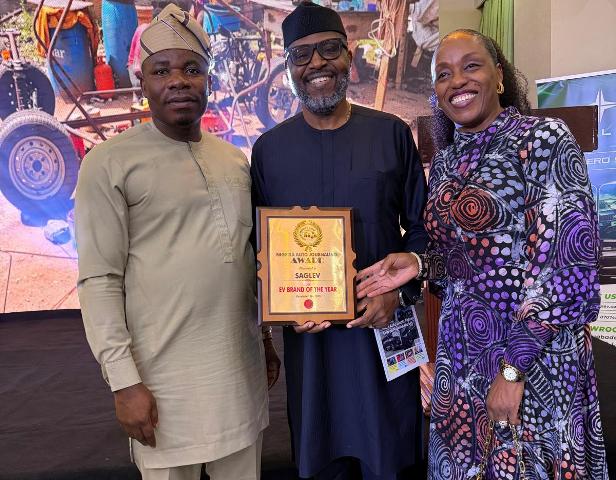 SAGLEV Clinches 2025 Nigeria EV Brand of the Year Award