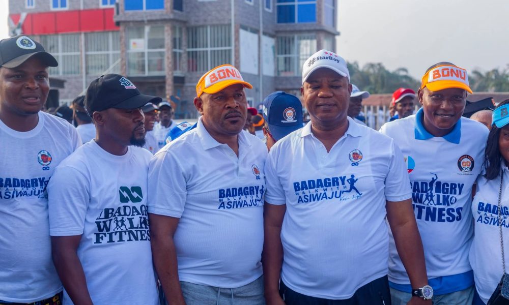 2027: Lagos Lawmaker Bonu galvanize support for Tinubu's reelection, initiates fitness walk for Constituents Wellness, Unity