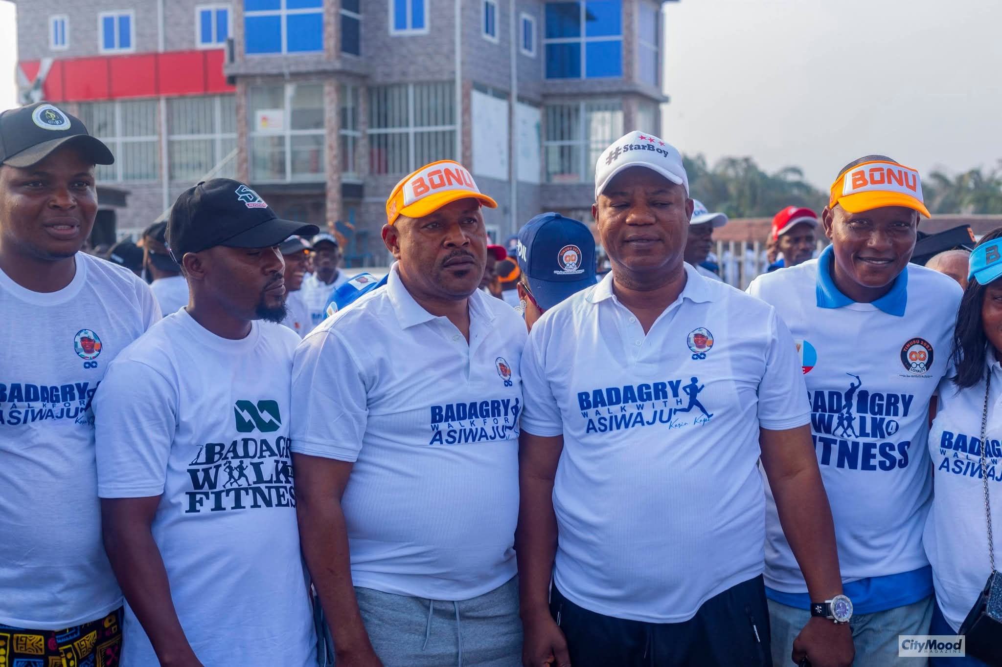 2027: Lagos Lawmaker Bonu galvanize support for Tinubu's reelection, initiates fitness walk for Constituents Wellness, Unity