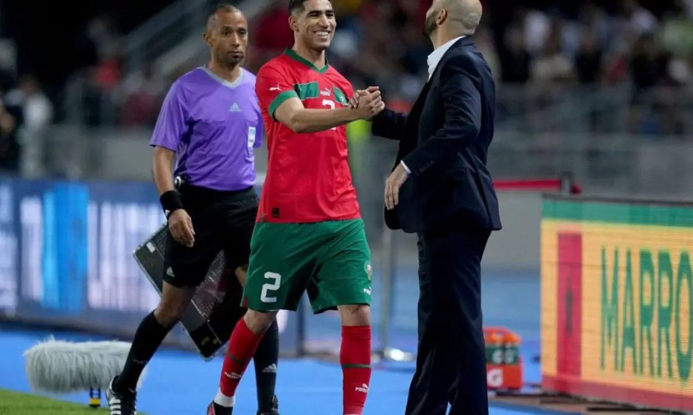 Regragui thanks PSG for Achraf Hakimi early release