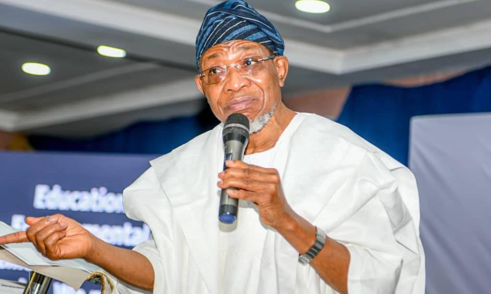 ‘Governors don’t win elections, people do’, Aregbesola tells Tinubu