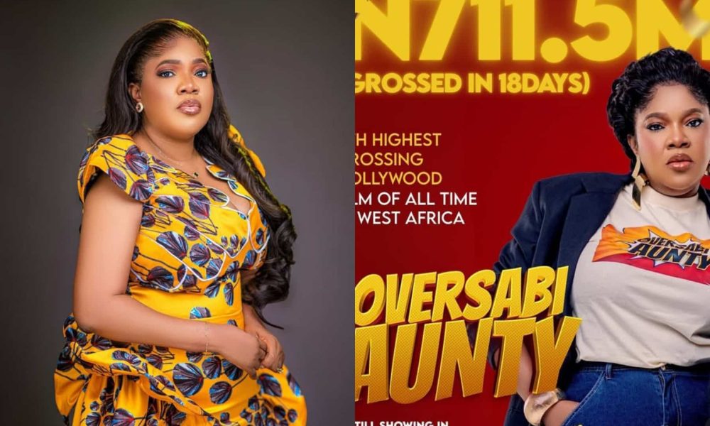 Oversabi Aunty hits N1bn, first Nollywood directorial debut to reach milestone