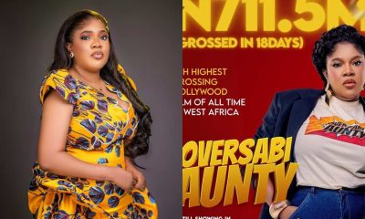 Oversabi Aunty hits N1bn, first Nollywood directorial debut to reach milestone