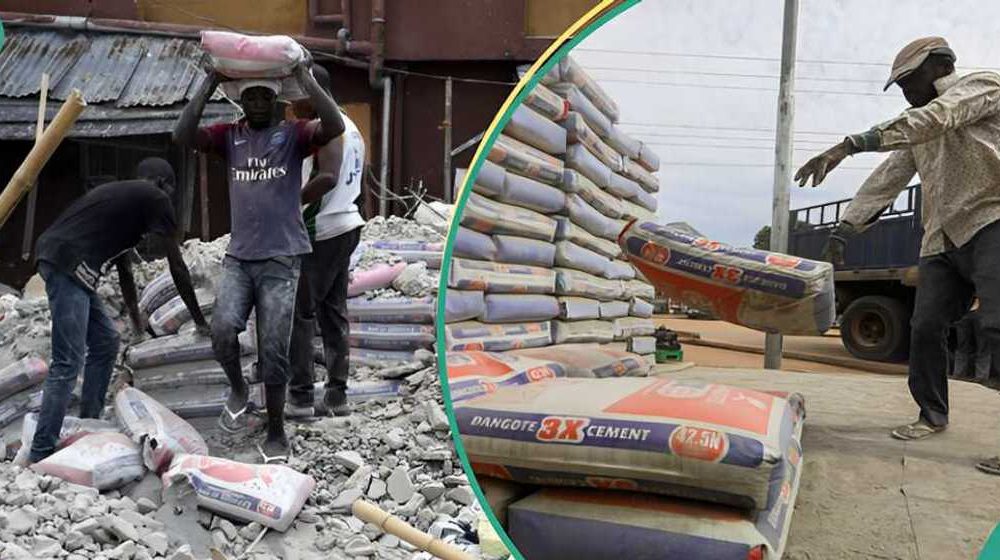 Cement prices jump to N10,500 as housing costs, rents soar across Nigeria