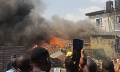 Fire erupts at Katangowa pipeline site in Abule Egba, Lagos; no casualties reported