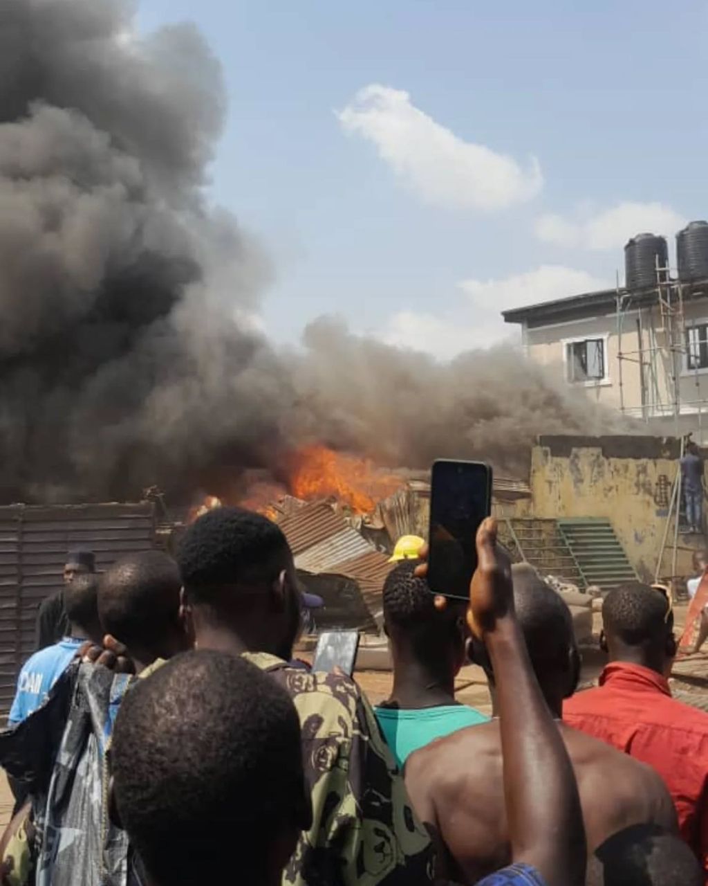 Fire erupts at Katangowa pipeline site in Abule Egba, Lagos; no casualties reported