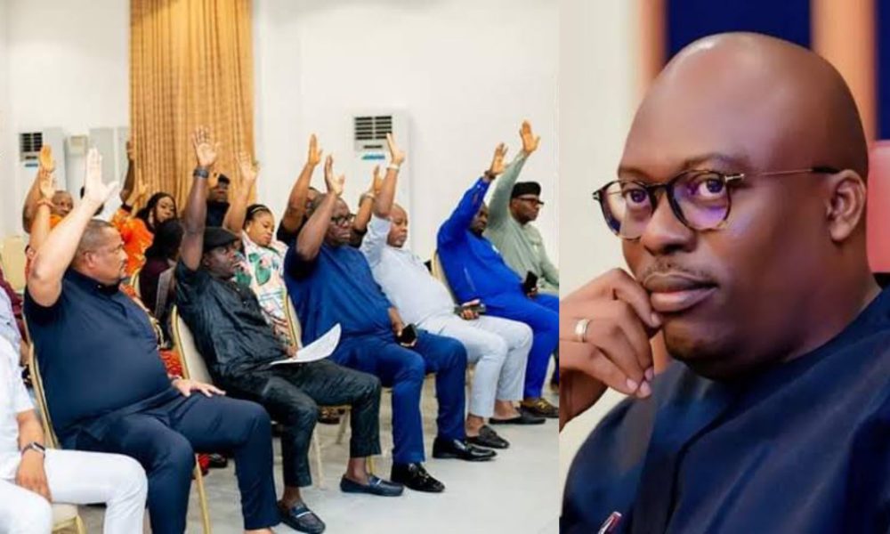 Rivers State Assembly initiates impeachment proceedings against Governor Fubara, deputy