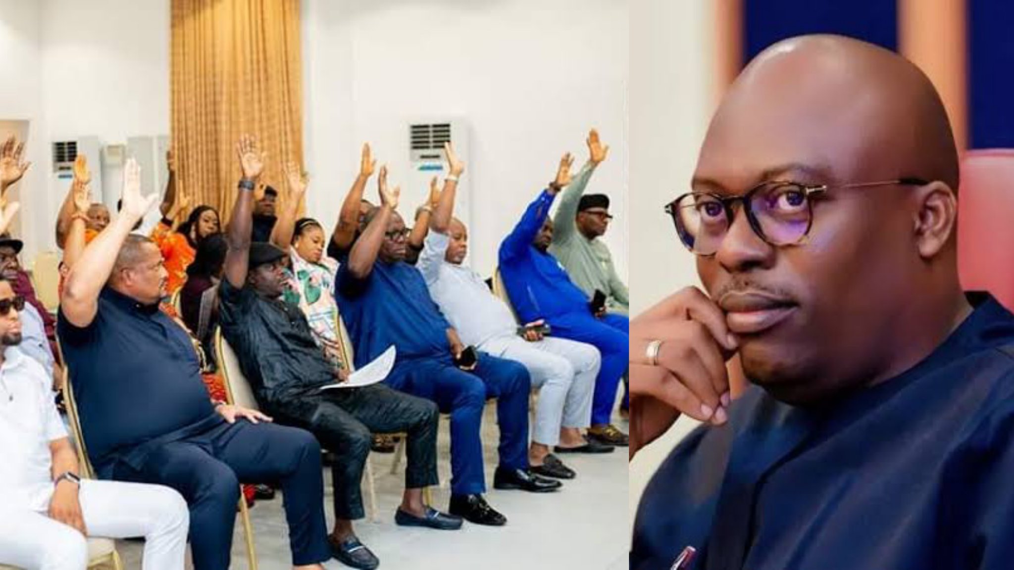 Rivers State Assembly initiates impeachment proceedings against Governor Fubara, deputy