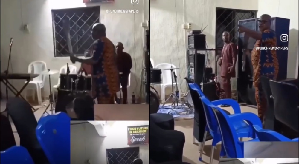 Panic in Abia community as man storms Church vigil with cutlass over alleged noise complaint