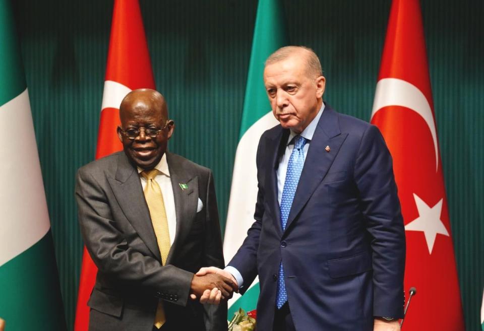Erdogan reaffirms $5bn trade target with Nigeria as Tinubu, Türkiye deepen strategic ties