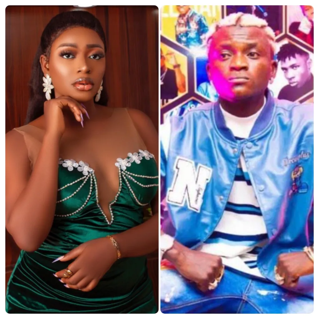 New Year sparks controversy as Portable, actress Ashabi Simple clash over relationship status