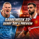 Premier League game week 22 begins with Manchester derby as title race intensifies