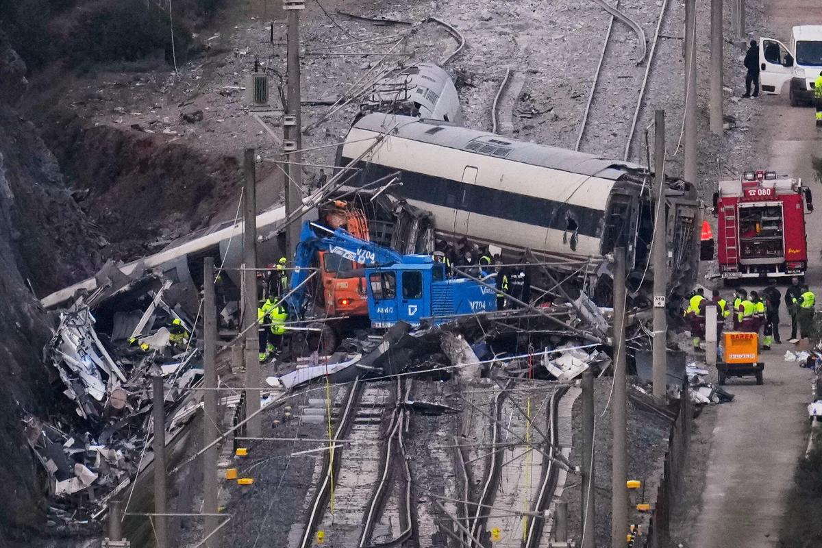 Six-sear-old girl survives deadly Spain train crash that killed entire family