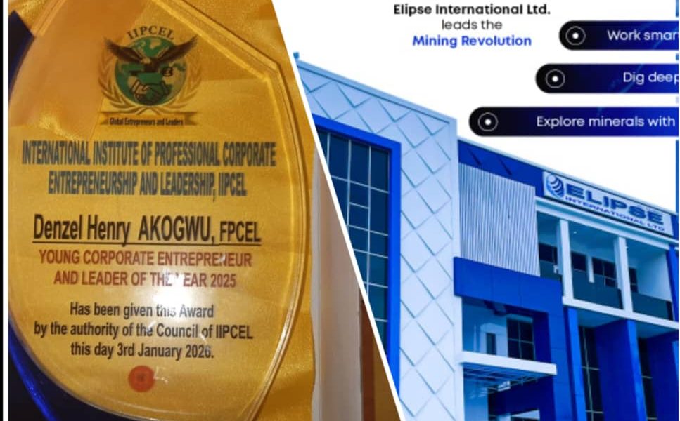 Nigeria’s top Mining guru Akogwu, honoured with Young Leader Award 2025