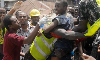 Lagos govt confirms no casualties at Lagos secondary school building collapse