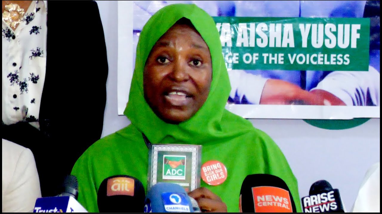 2027: Aisha Yesufu warns against Peter Obi playing second fiddle at ADC